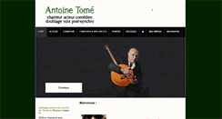 Desktop Screenshot of antoinetome.com