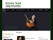 Tablet Screenshot of antoinetome.com